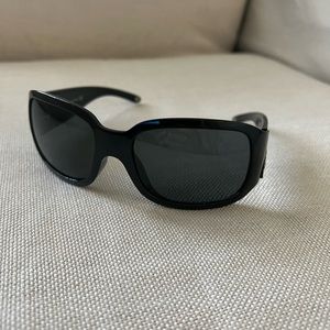 Versace sunglasses black with rhinestones